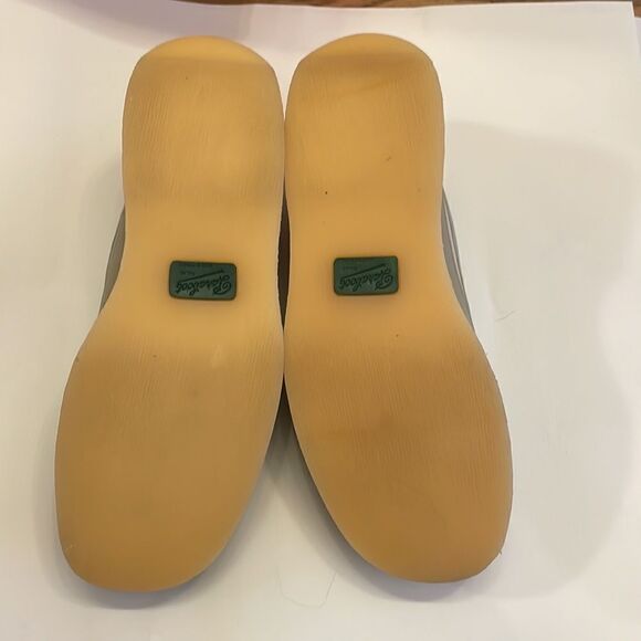 PARABOOT GREY AND CREAM WITH BROWN ACCENTS LEATHER OXFORDS.   NEW - Picture 4 of 7